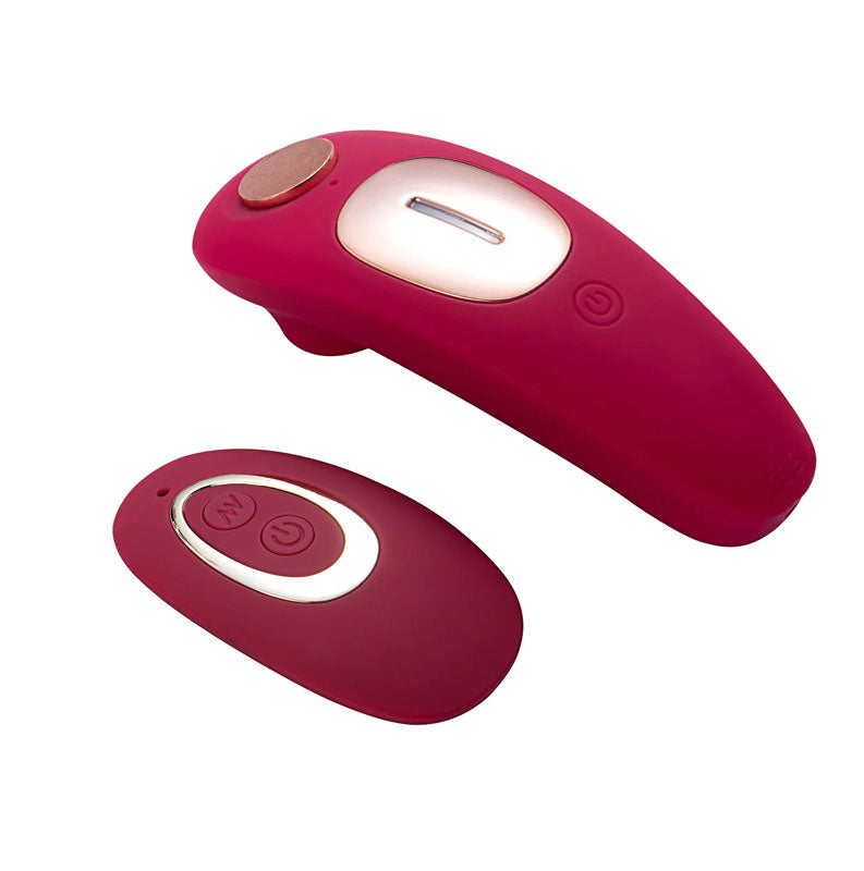 Maia Remi - USB Rechargeable Panty Vibe with Suction and remote control for enhanced intimate experiences.