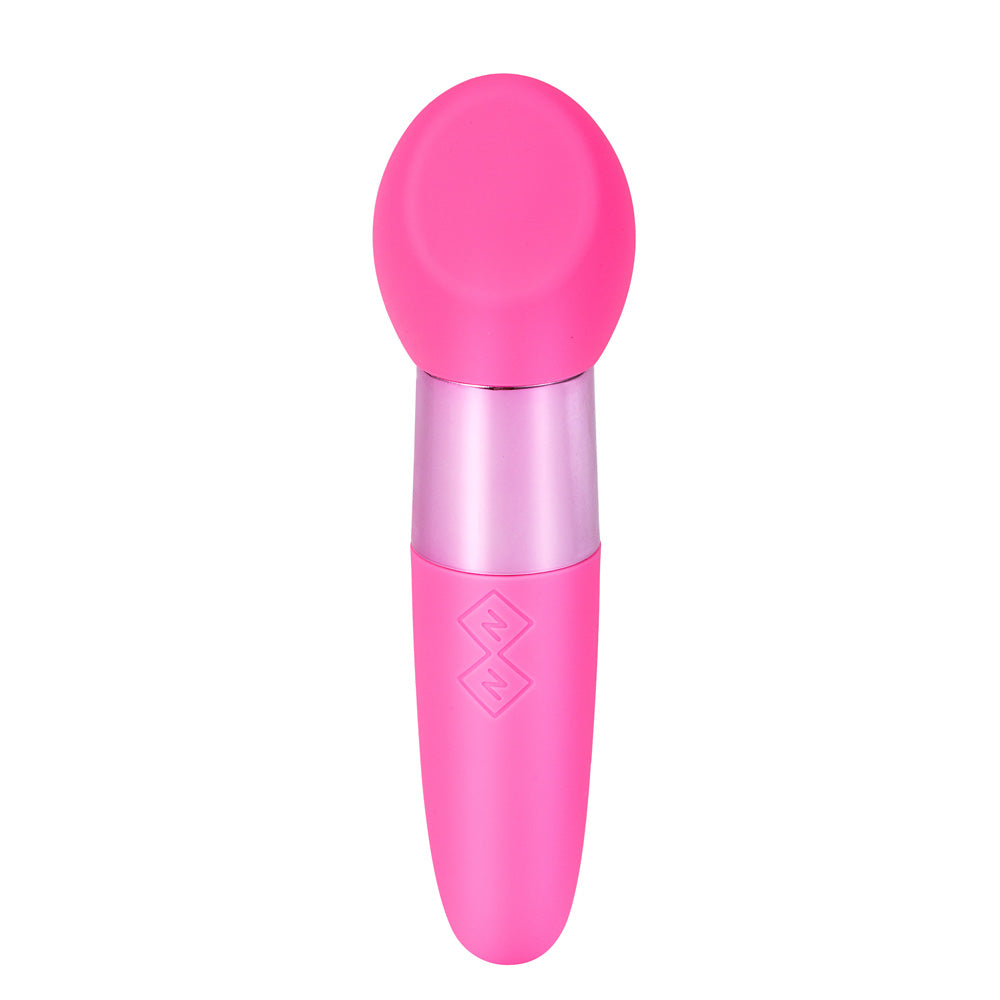 Maia RINA - Pink - Pink 13.3 cm USB Rechargeable Vibrator in soft silicone, designed for intimate essentials for her.