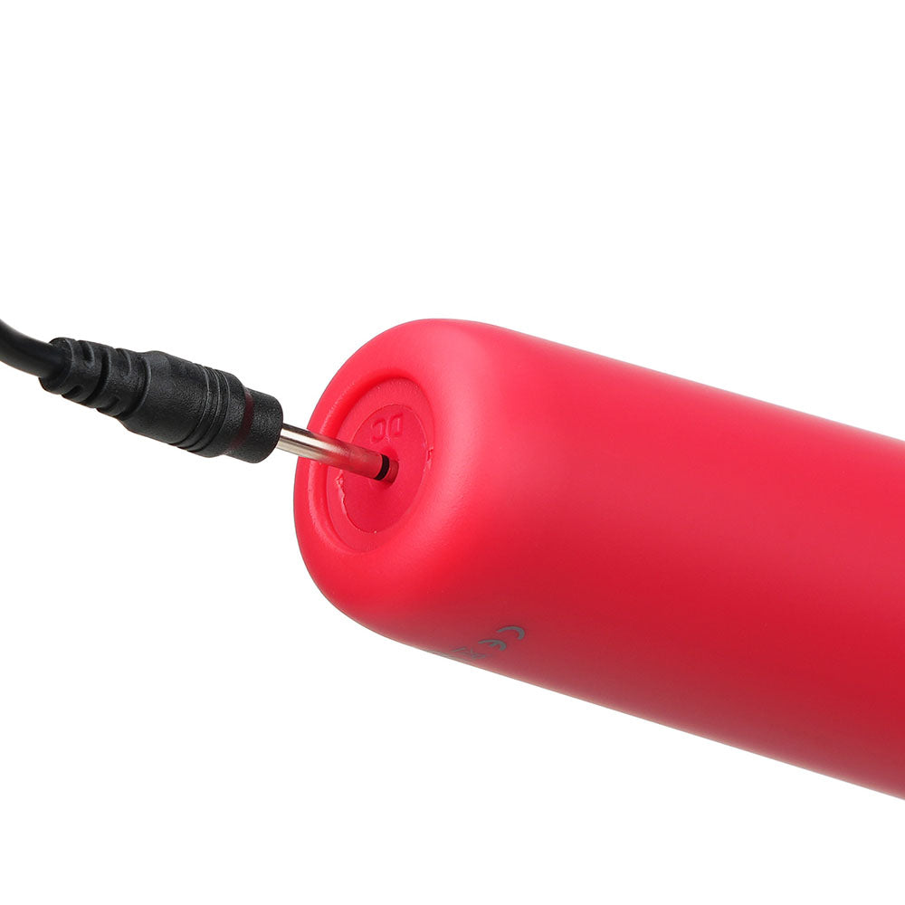 Maia NALA -  -  30 cm USB Rechargeable Massage Wand close-up of charging port for intimate essentials for her.
