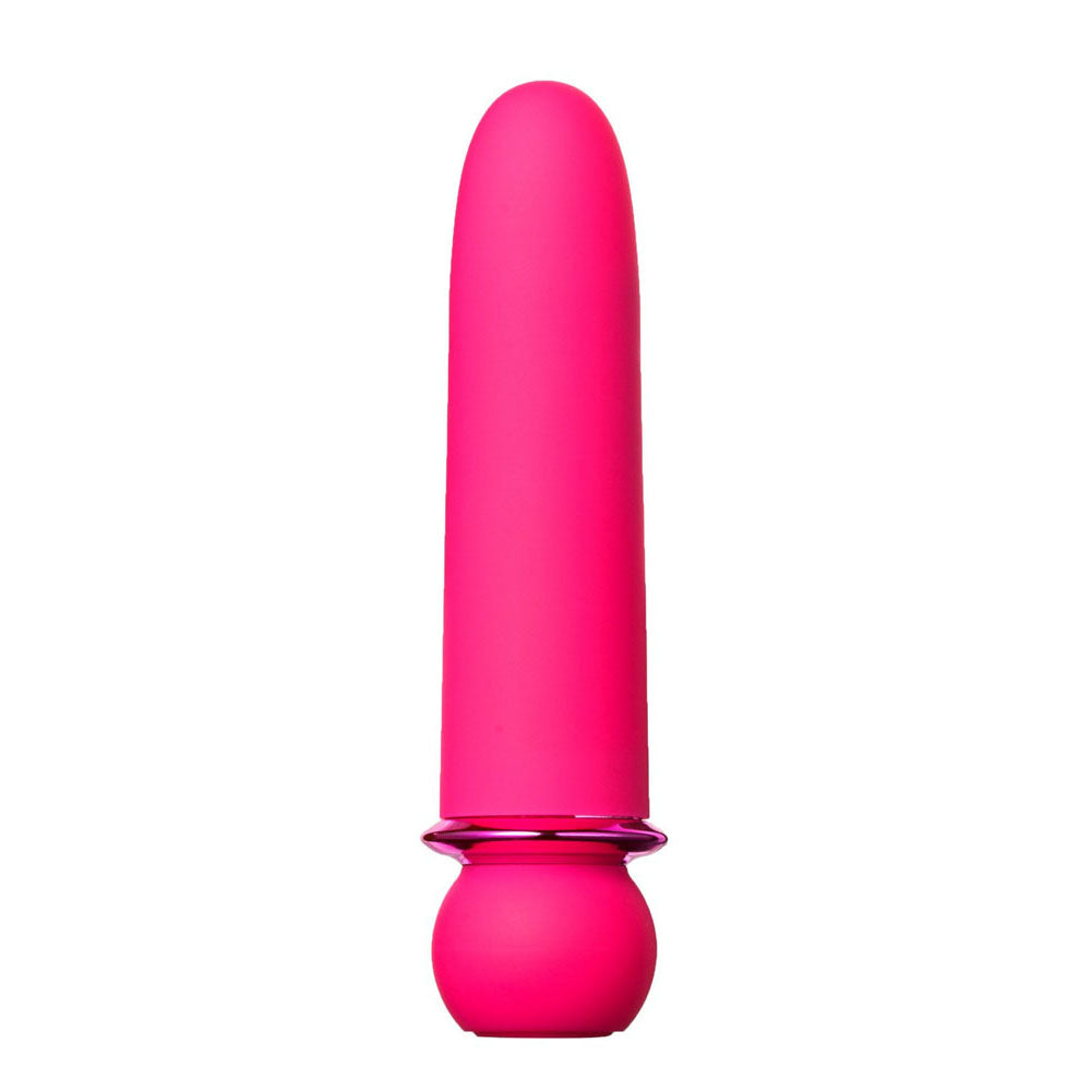 Maia JAGUAR -  -  10.1 cm USB Rechargeable Bullet in vibrant pink, an elegant and powerful intimate essential.