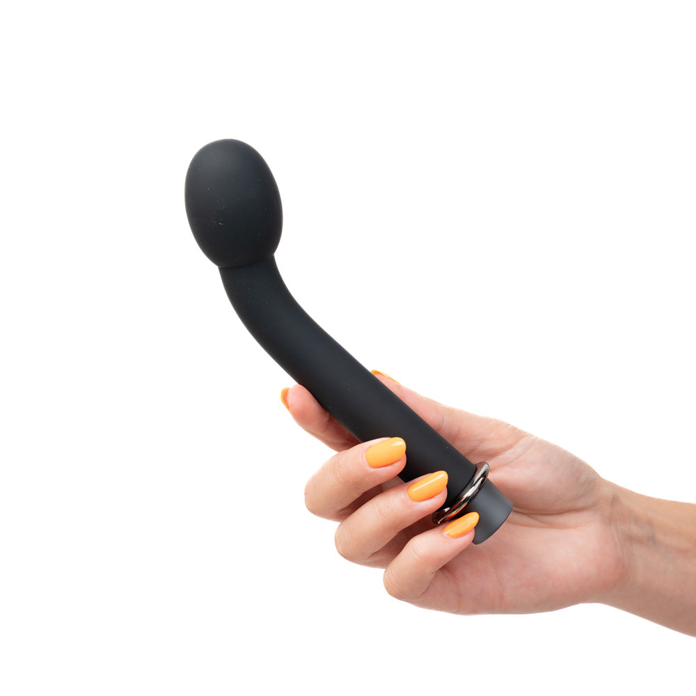 Maia PRESTON -  17.8 cm USB Rechargeable G-Spot Vibrator held in hand, designed for intense G-Spot stimulation.
