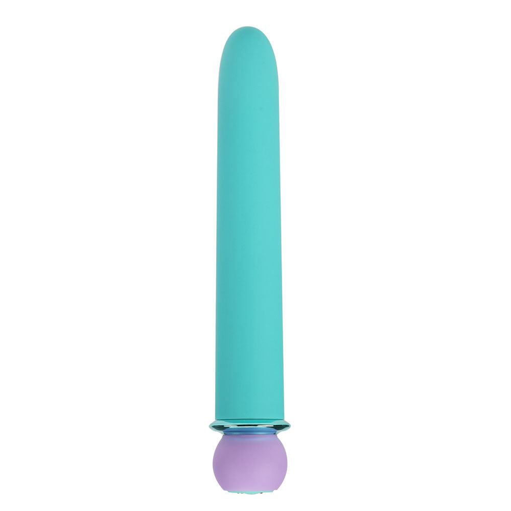 Maia RORI -  -  15.2 cm USB Rechargeable XL Bullet in teal and purple, a powerful personal massager for intimate essentials.