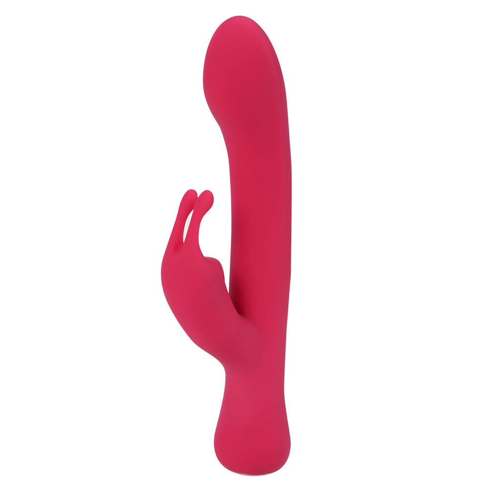 Maia ZARA -  -  17.1 cm USB Rechargeable Rabbit Vibrator in vibrant pink color, designed for optimal pleasure.