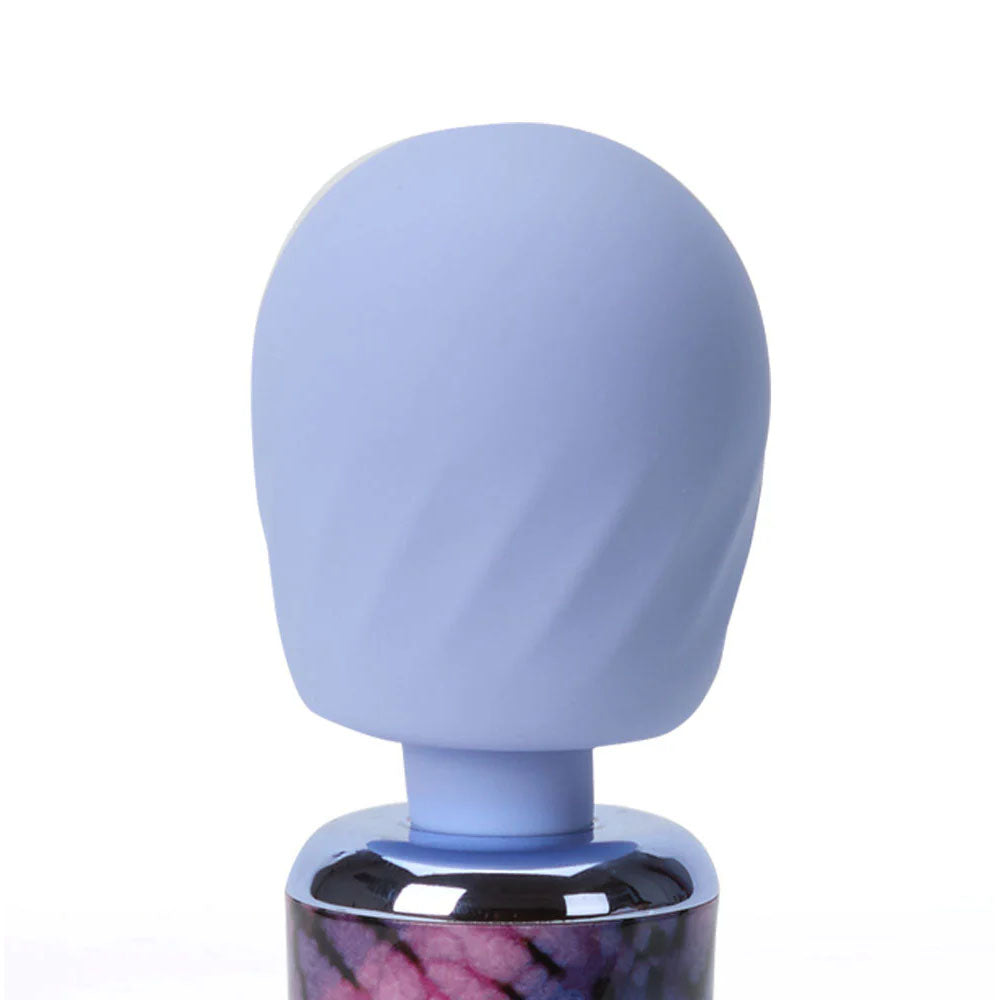 Maia JOURNEE Wand - 15.9 cm USB Rechargeable Massage Wand showing its silicone tip and colorful handle design.