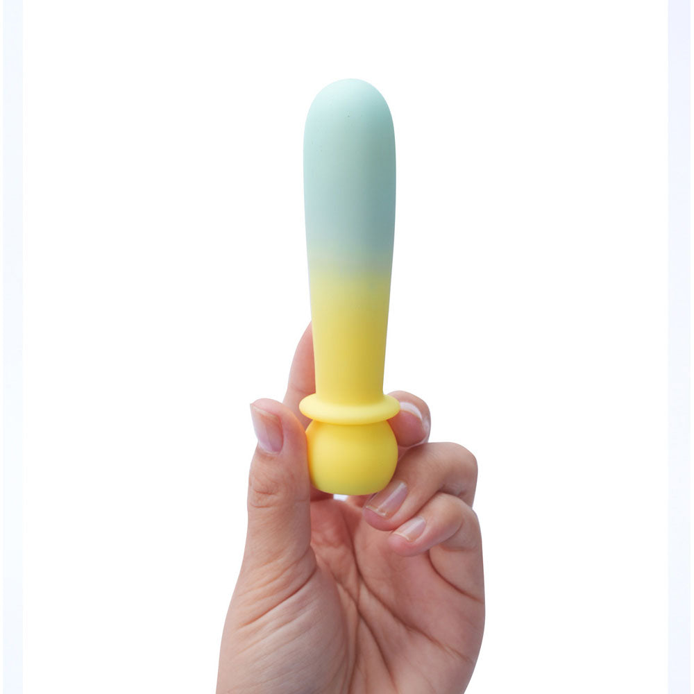 Maia SYMBA -  - 10.8 cm USB Rechargeable Powerful Bullet in pastel colors, ideal for intimate essentials for her.