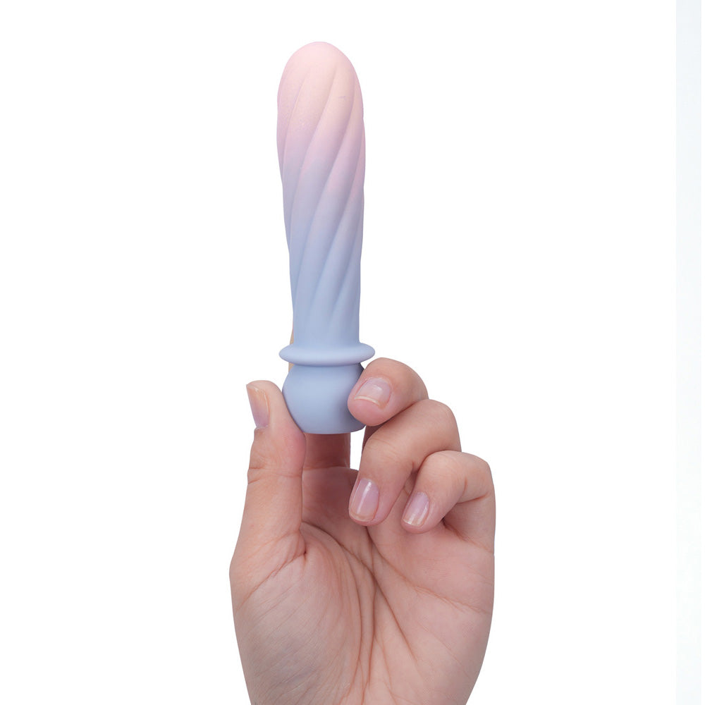 Maia SYMBA -  -  10.8 cm USB Rechargeable Powerful Bullet held in hand.