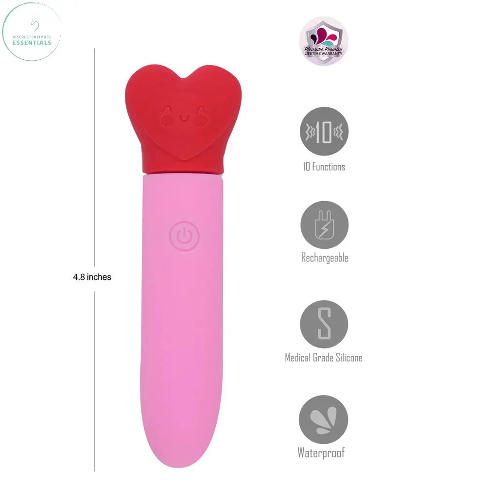 Maia SWEETEE - /Red 11.1 cm USB Rechargeable Bullet Maia Toys