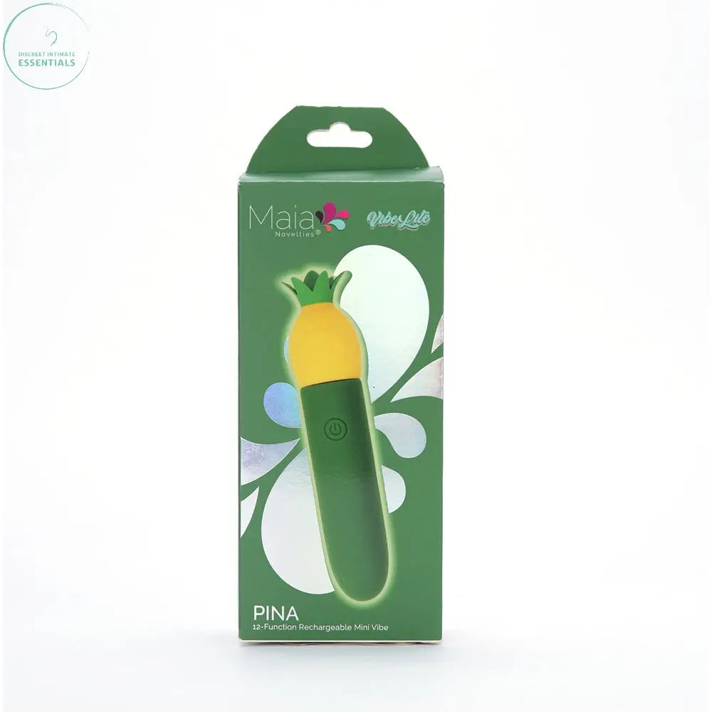 Maia PINA - /Yellow 11.1 cm USB Rechargeable Bullet Maia Toys