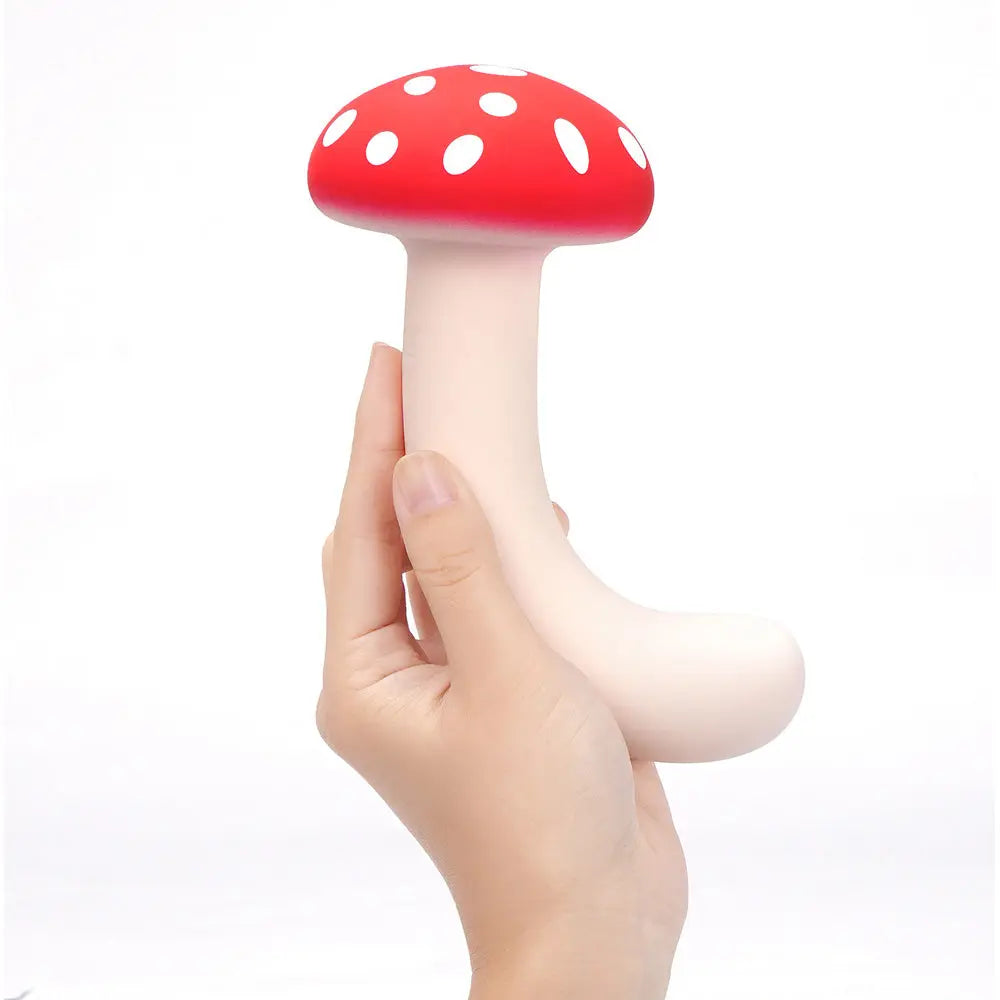 Maia ALICE - /White 15.2 cm USB Rechargeable Dual Vibrating Mushroom Maia Toys