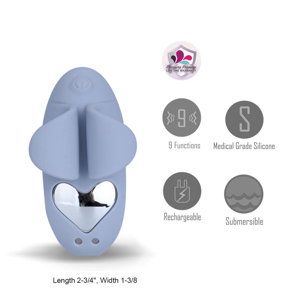 Maia KIKO - Lilac USB Rechargeable Vibrating Finger Stimulator