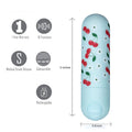 Maia Sherri - Baby 7.6 cm USB Rechargeable Bullet with cherry design, 10 functions and medical grade silicone.