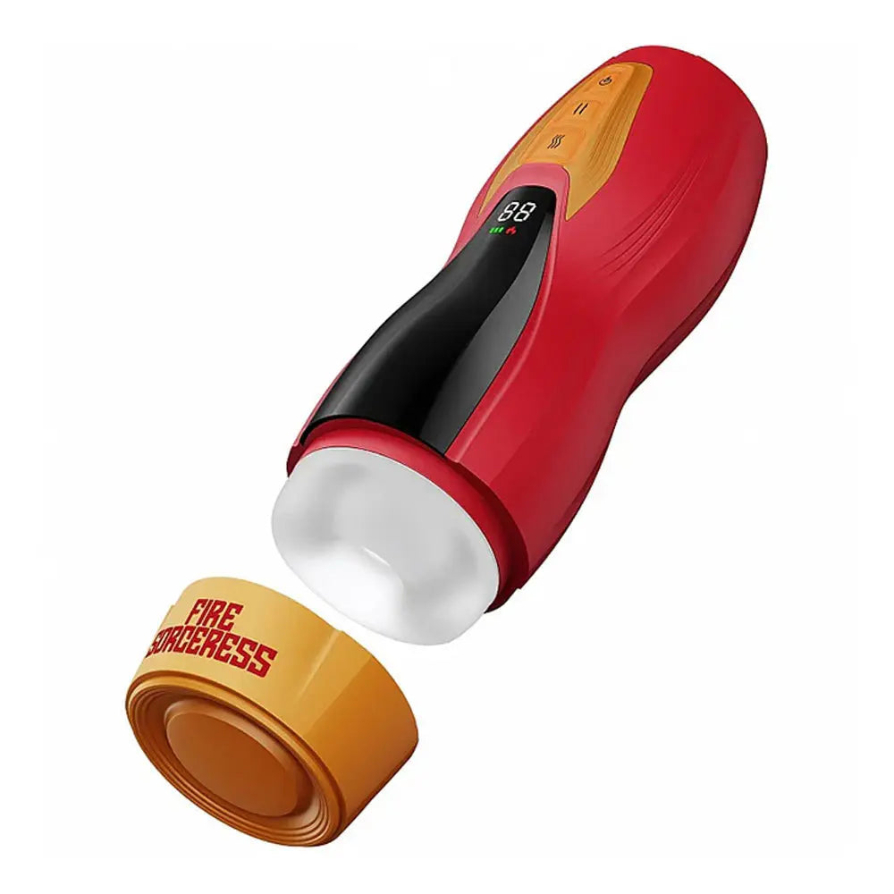 MASTURS Solara - USB Rechargeable Vibrating, Thrusting & Heating Auto Stroker with Augmented Reality Shots Toys Discreet Intimate Essentials.