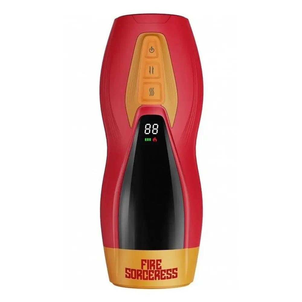 MASTURS Solara - USB Rechargeable Vibrating, Thrusting & Heating Auto Stroker with Augmented Reality Shots Toys Discreet Intimate Essentials.
