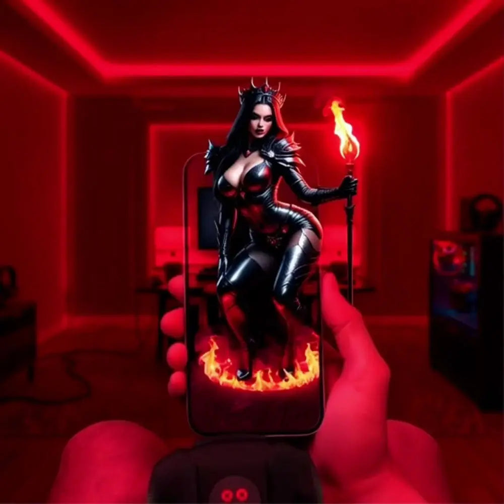 MASTURS Raven - USB Rechargeable Vibrating and Sucking Auto Stroker with Augmented Reality Shots Toys Discreet Intimate Essentials.