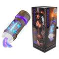 MASTURS Misty - USB Rechargeable Sucking, Vibrating & Squeezing Auto Stroker mā te Mōhiohio Tōtika Whakapiki