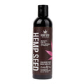 Hemp Seed Massage & Body Oil in Zen Berry Rose scent, 237 ml bottle, natural moisturizing formula for skin care.