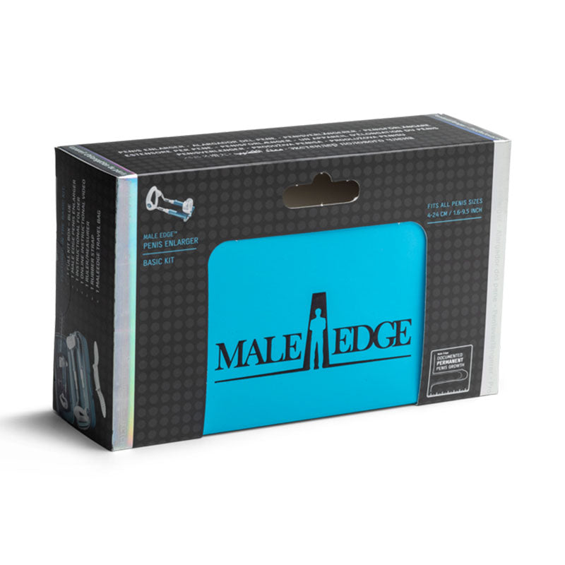 MaleEdge Basic Kit - Penis Enlarger Kit in Case packaging image showcasing high-quality materials and design.