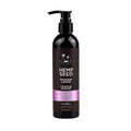 Hemp Seed Massage Lotion - Lavender Scented - 237 ml bottle for deep moisturizing and smooth skin.