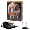 Mini-Me Black Chastity Cock Cage Kit -  -  1.25 Inch Cock Cage Kit with accessories and packaging.