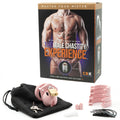 Mini-Me Black Chastity Cock Cage Kit -  -  1.25 Inch Cock Cage Kit with accessories and packaging.