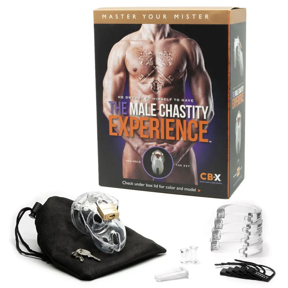 Mr. Stubb Chastity Cock Cage Kit -  -  1.75 Inch Cock Cage Kit CB-X Discreet Intimate Essentials.