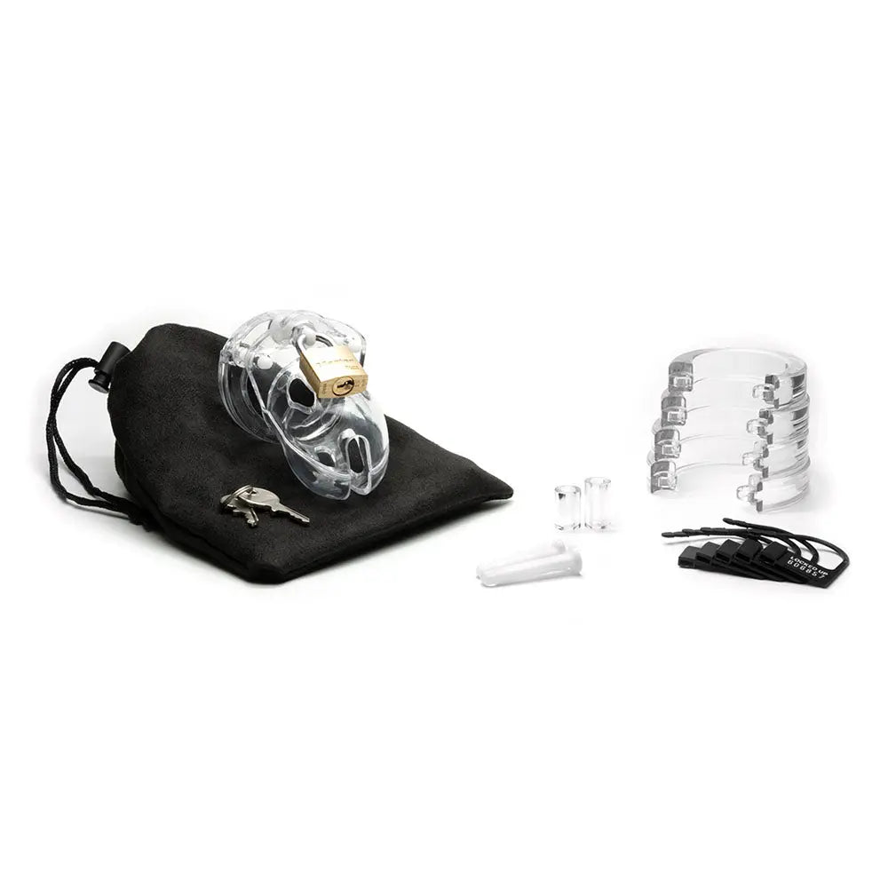 Mr. Stubb Chastity Cock Cage Kit -  -  1.75 Inch Cock Cage Kit CB-X Discreet Intimate Essentials.
