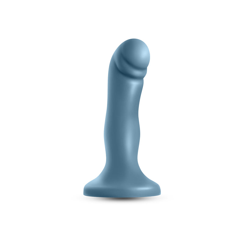 Lust-n-Dreams - Jive - Ocean - 16.3 cm Dildo in blue silicone with suction cup base for adult entertainment.