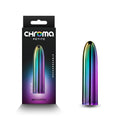 Chroma Petite Bullet - Multicolour - Multicoloured 8.7 cm USB Rechargeable Bullet with vibrant packaging and sleek design.
