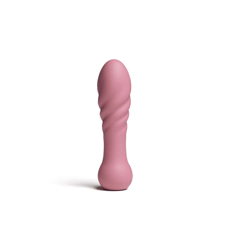 X & O's Love Dusty Rose USB rechargeable bullet vibrator, compact and powerful design, made from premium silicone.