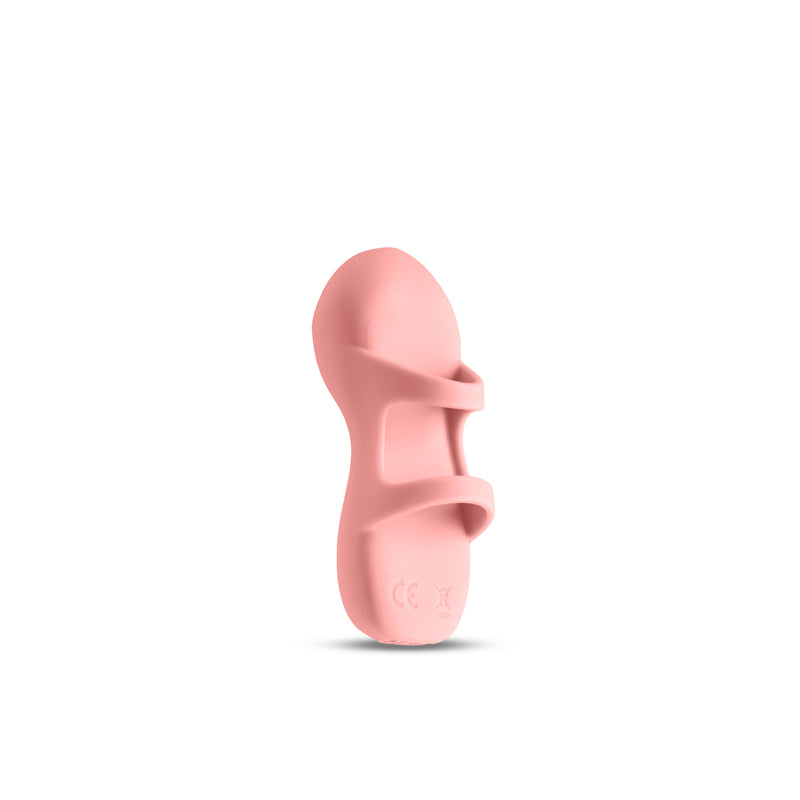 Desire - Fingerella -  -  USB Rechargeable Finger Stimulator in pink silicone, perfect intimate essentials for her.