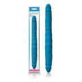 Colours Double Pleasures - 30.5 cm Double Dong in blue silicone for intimate essentials.