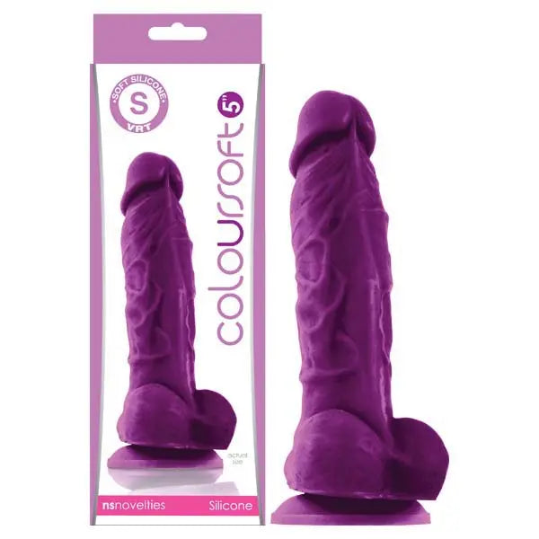 ColourSoft - 5'' Soft Dildo -  12.7 cm (5'') Dong NS Novelties Discreet Intimate Essentials.