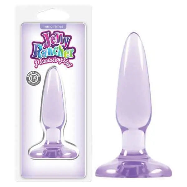 Jelly Rancher Pleasure Plug -  8.1 cm (3.2'') Mini Butt Plug NS Novelties Discreet Intimate Essentials.
