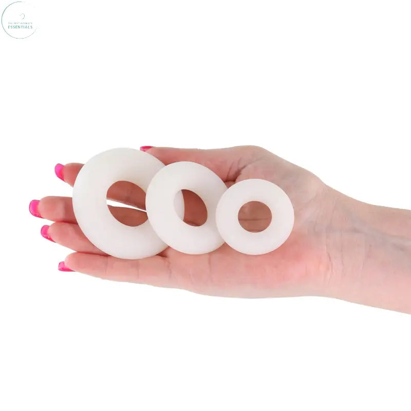 Affordable quality Firefly - 3pc Bubble Rings -  - Glow in Dark Cock Rings - Set of 3 Sizes  from NS Novelties by Discreet Intimate Essentials with Discreet Delivery 