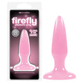 Firefly Pleasure Plug - Glow-in-the-Dark  8.1 cm (3.2'') Mini Butt Plug in pink, ideal for intimate essentials for her.