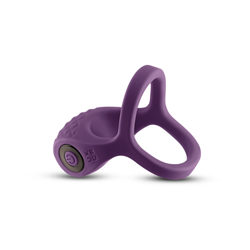 INYA Valiant - Berry -  USB Rechargeable Vibrating Cock Ring, silicone, body-safe, water resistant, intimate essentials for her.