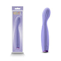 Revel Pixie -  -  17.3 cm USB Rechargeable Vibrator displayed in packaging and standing alone.