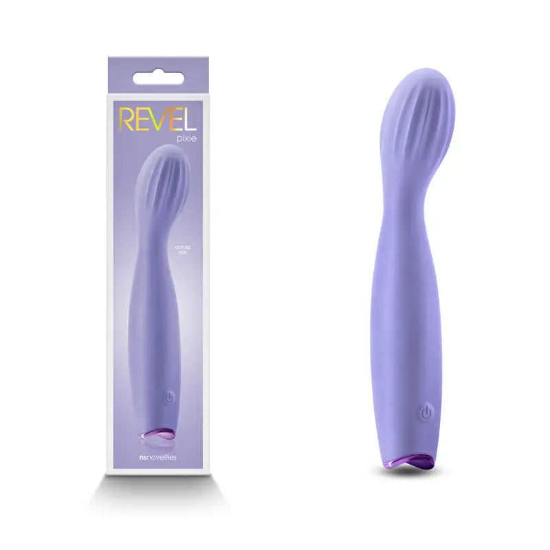 Revel Pixie -  -  17.3 cm USB Rechargeable Vibrator NS Novelties Discreet Intimate Essentials.