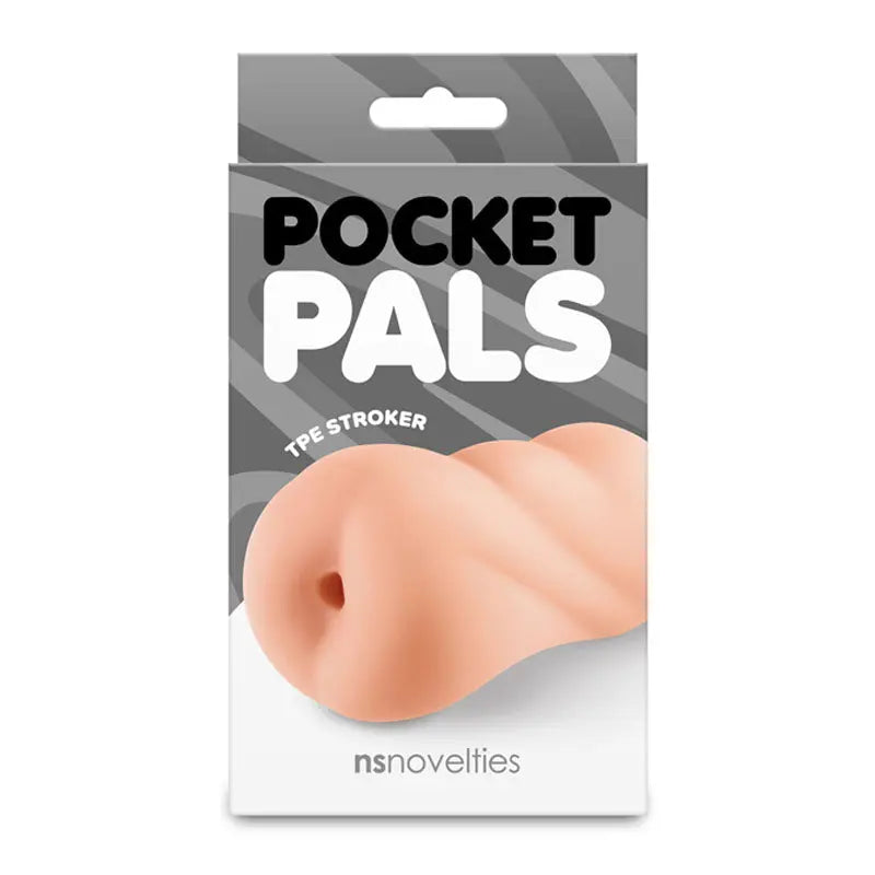 Pocket Pals Anal Stroker - Tan - Tan Anal Stroker NS Novelties Discreet Intimate Essentials.