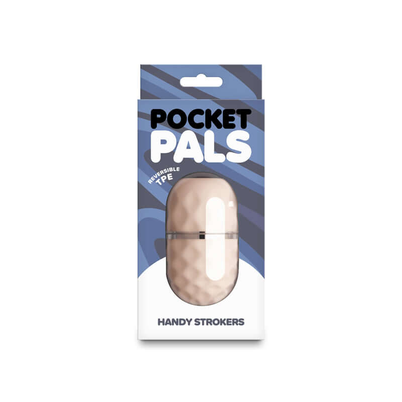 Pocket Pals Diamond Mini Stroker in travel-friendly packaging, compact and easy to use for unique sensations.