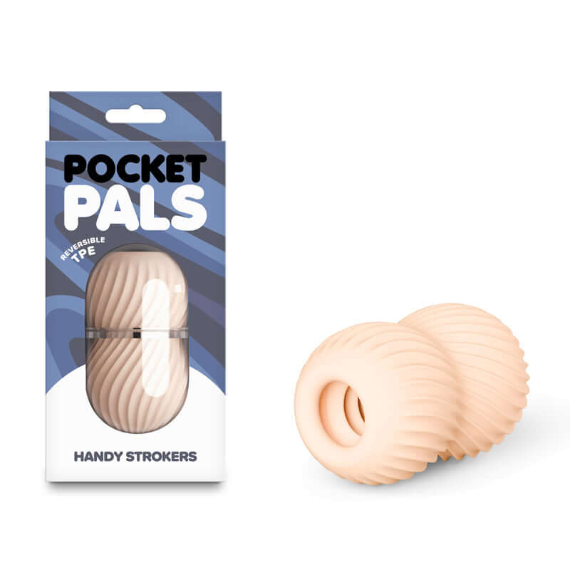 Pocket Pals Misty travel mini stroker in compact packaging with TPE stroker design for unique sensations.