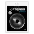 Renegade Universal Pump Sleeve - Clear Penis Pump Sleeve package featuring soft TPE design for intimate essentials.