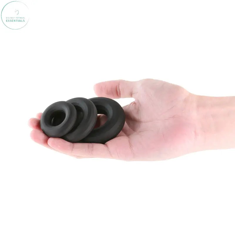 Affordable quality Renegade 3pc Fireman Rings -  -  Cock Rings - Set of 3 Sizes  from NS Novelties by Discreet Intimate Essentials with Discreet Delivery 