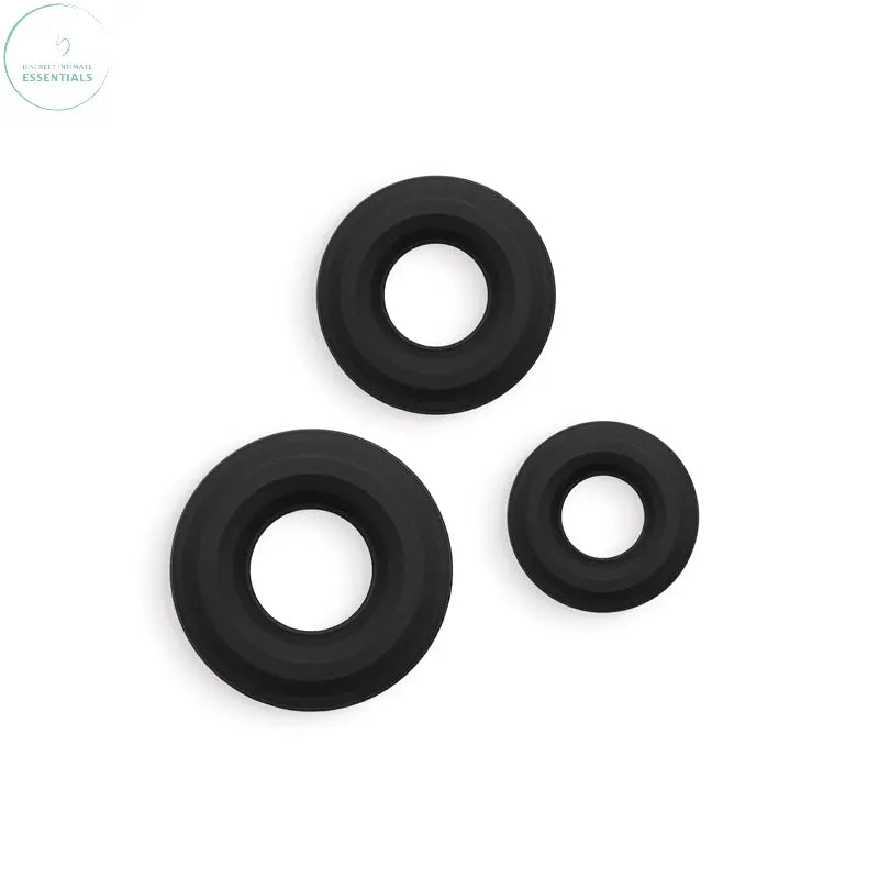 Affordable quality Renegade 3pc Fireman Rings -  -  Cock Rings - Set of 3 Sizes  from NS Novelties by Discreet Intimate Essentials with Discreet Delivery 