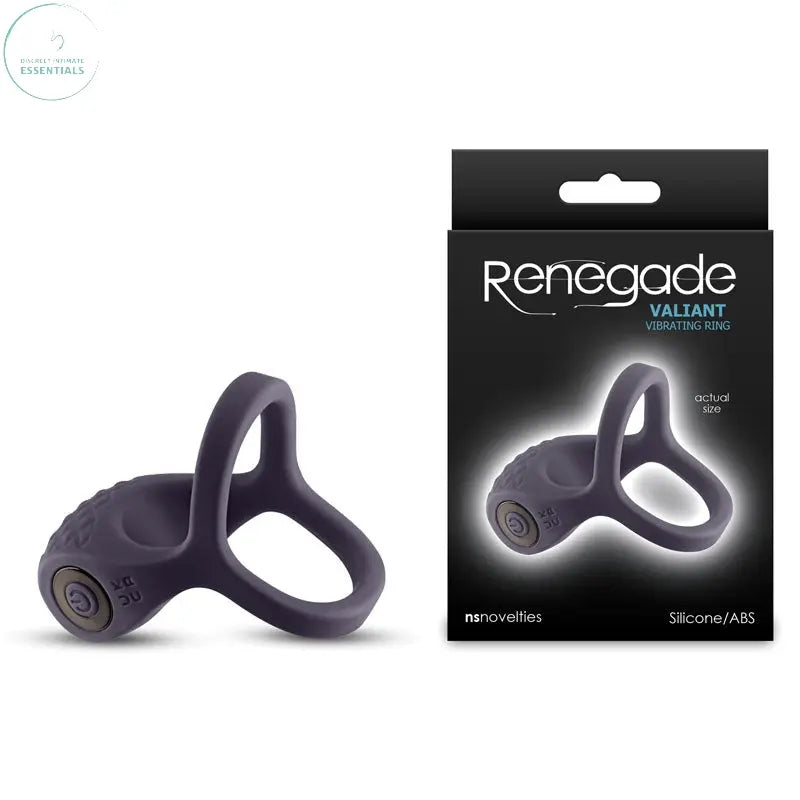 Affordable quality Renegade Valiant - Grey - Grey USB Rechargeable Cock Ring  from NS Novelties by Discreet Intimate Essentials with Discreet Delivery 