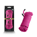 Bound Rope -  -  Bondage Rope - 7.6 metre length in a vibrant pink color, ideal for intimate essentials.