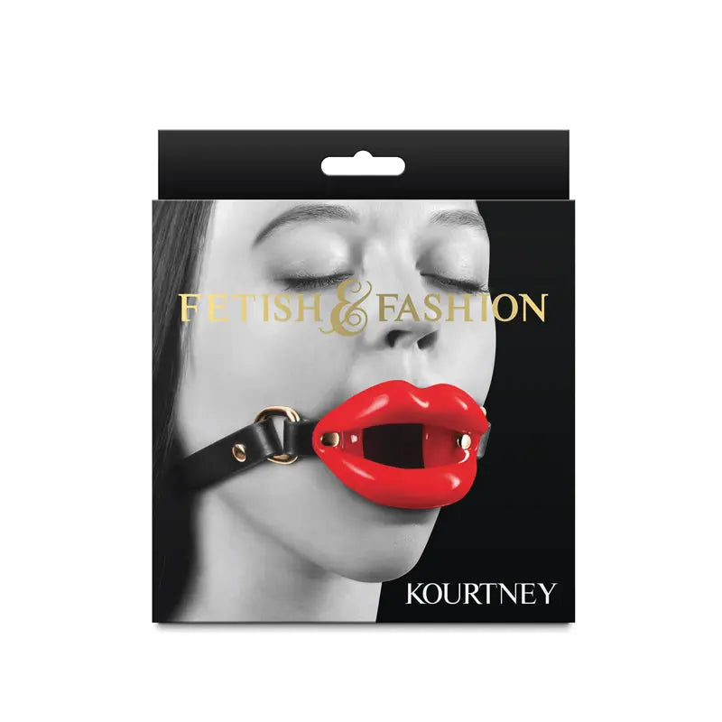Fetish & Fashion - Kourtney -  Lips Open Mouth Restraint NS Novelties Discreet Intimate Essentials.