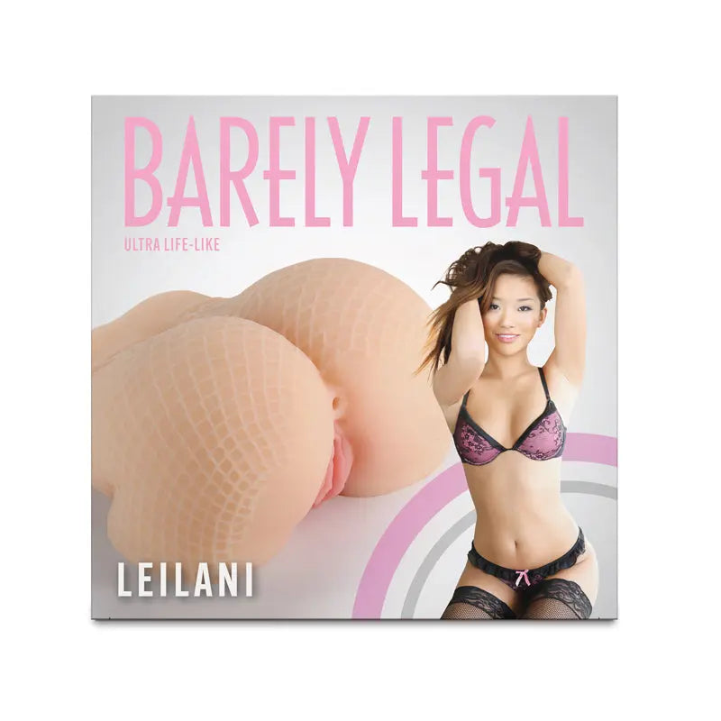 Barely Legal Leilani - Tan - Tan Mini Doggy Style Masturbator NS Novelties Discreet Intimate Essentials.