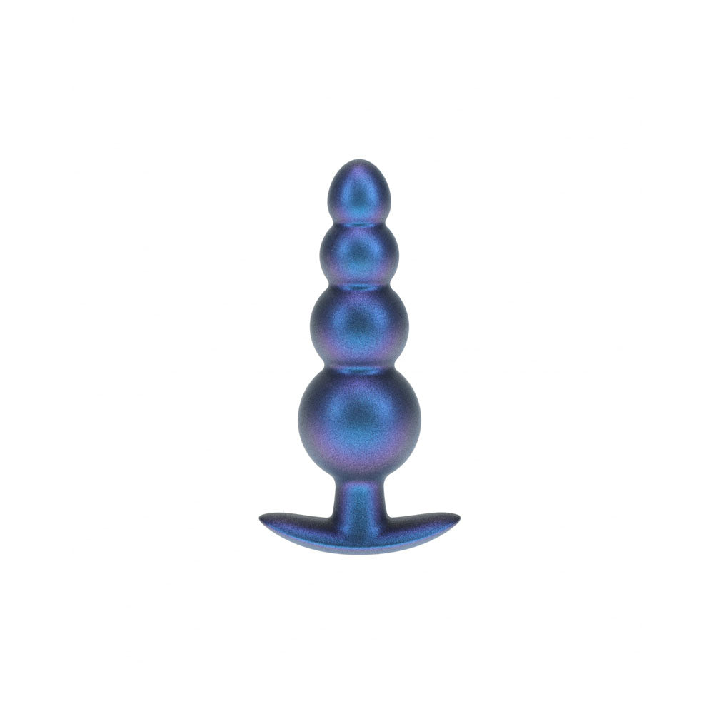 OUCH! Beaded Anal Plug - Metallic  - Metallic  11.7 cm Butt Plug in beautiful metallic finish.