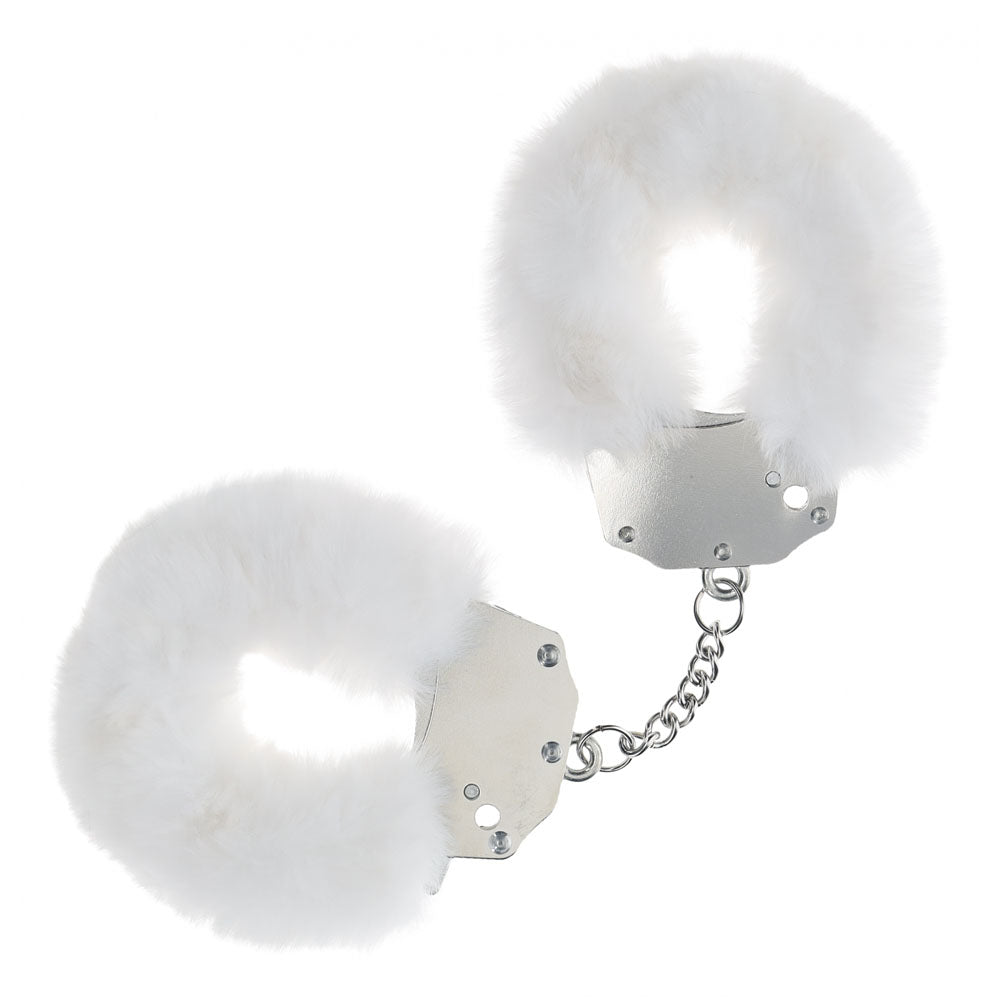 OUCH! Heavy-Duty Fluffy Cuffs -  -  Fluffy Restraints for intimate essentials and playful bedroom adventures.